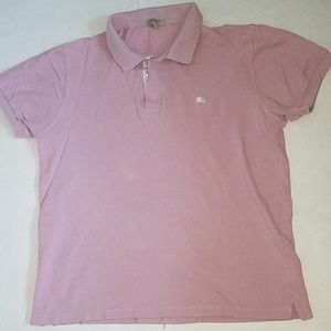 Burberry London Pink Polo Shirt